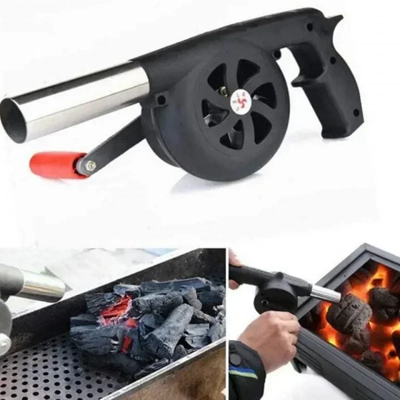 Camping Cooking Accessories - Outdoor Portable Hand Blower Household Barbecue