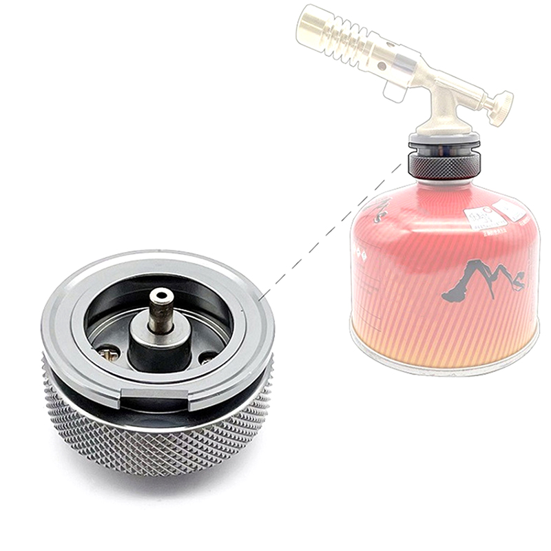 Camping Cooking Torch - New-1PC Flat Cylinder To Gas Cylinder