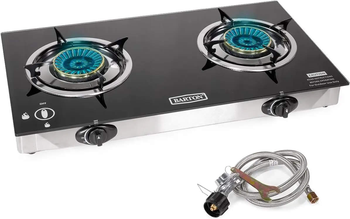 2 Burner Propane Gas Stove, 25 - Camping Cooking Propane recension och pris