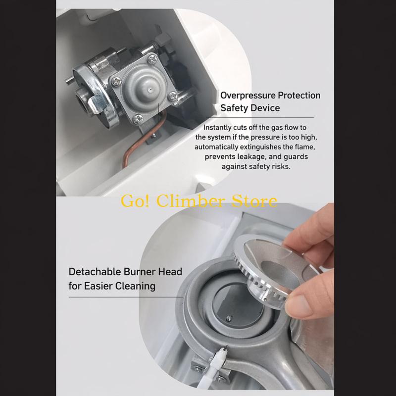 Q84C Single Burners Camp Stove - Camping No Cooking Meals recension och pris
