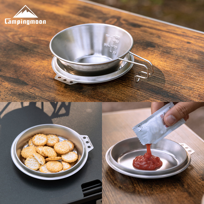 CAMPINGMOON S-SD Thickened Sta - Camping Cooking Frying Pan recension och pris