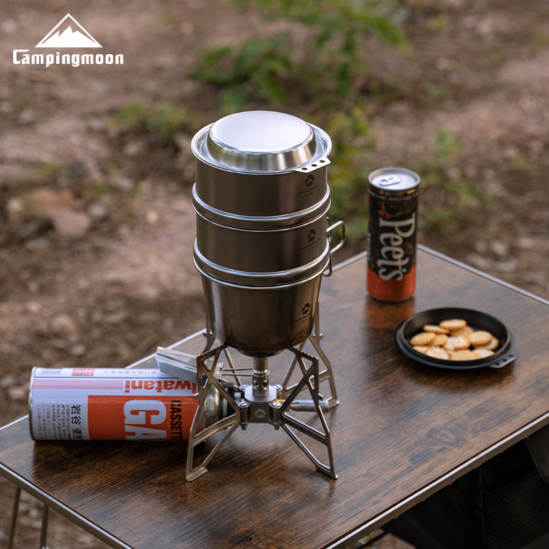CAMPINGMOON S-SD Thickened Sta - Camping Cooking Frying Pan recension och pris