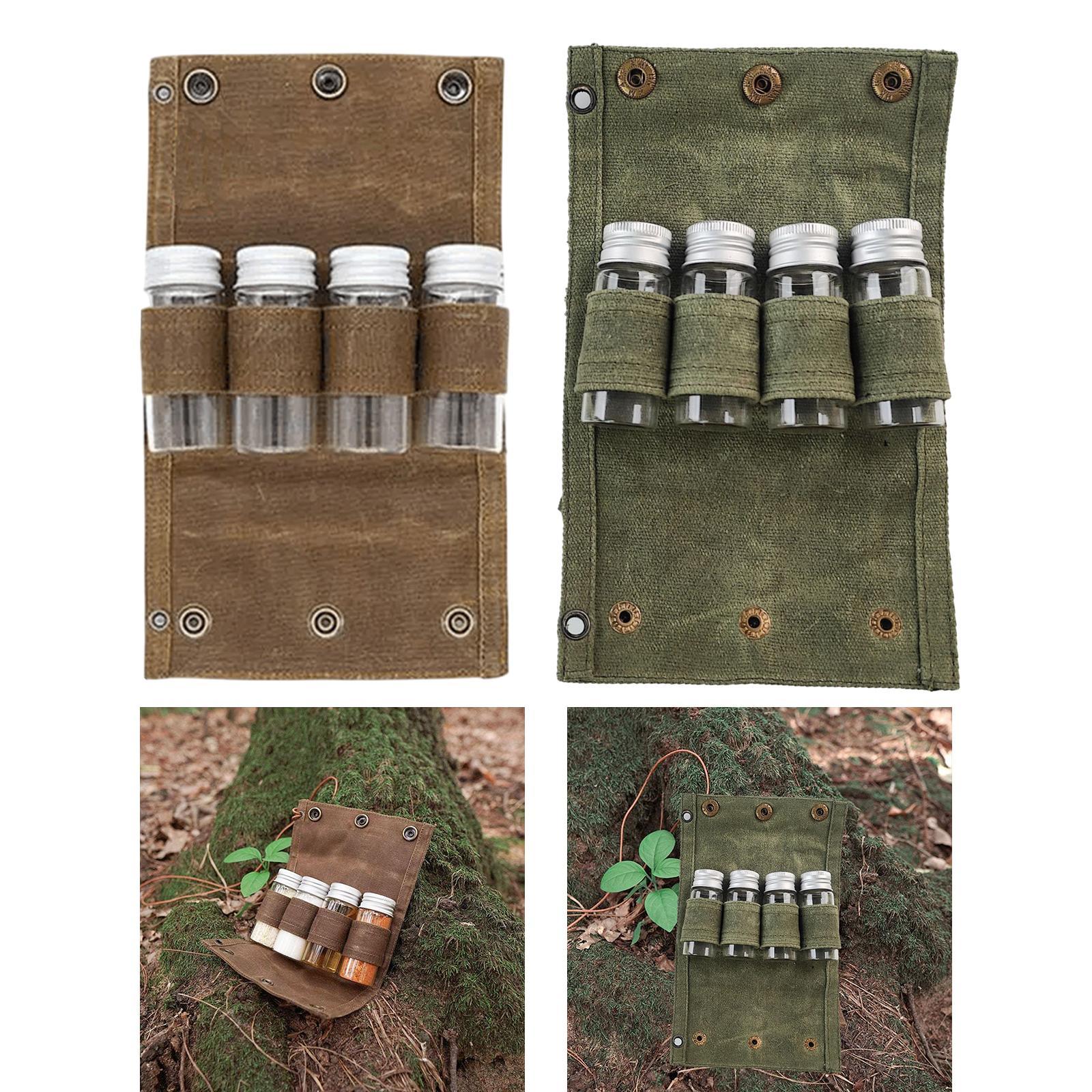 Travel Bag Empty Seasoning Por - Camping Cooking Gifts recension och pris