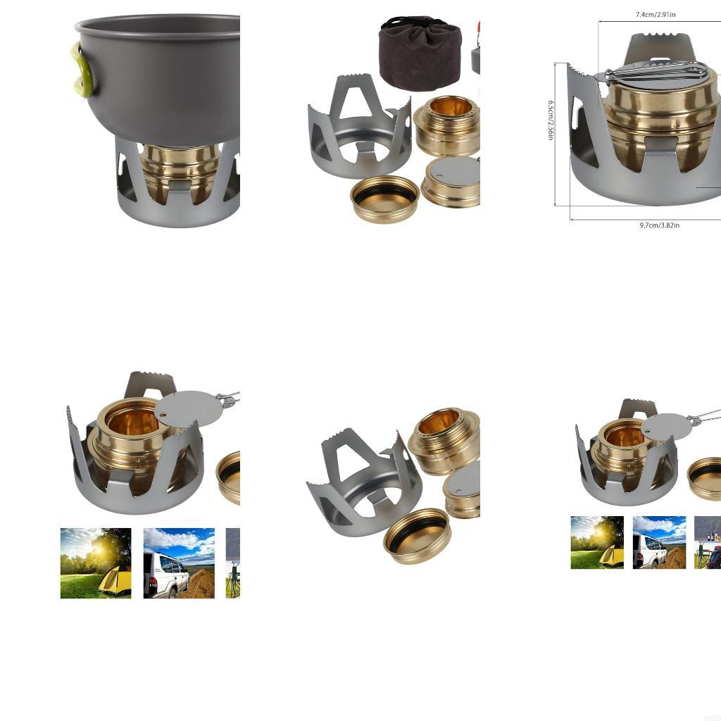 Trail Meal Stove Set for Camp  - Camping No Cooking Meals recension och pris