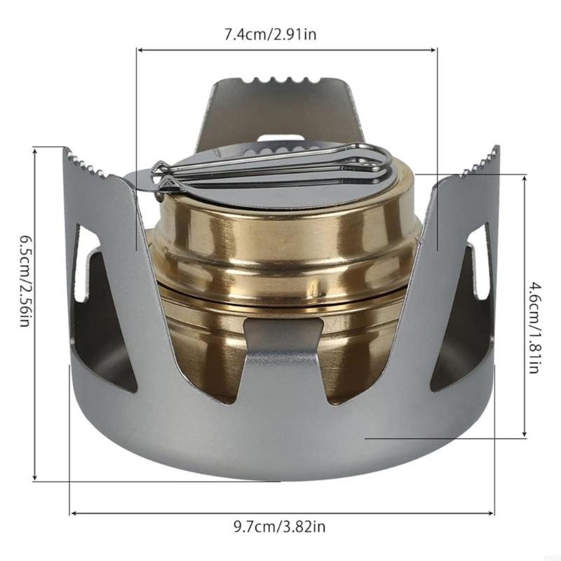 Trail Meal Stove Set for Camp  - Camping No Cooking Meals recension och pris