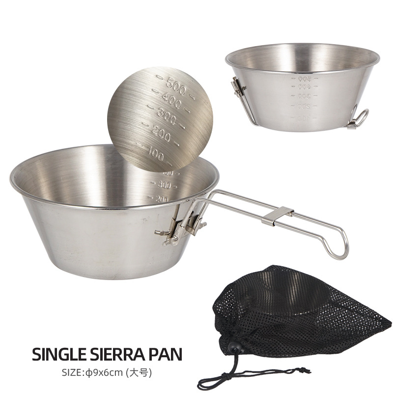 1pc Outdoor Folding Bowl Stain - Camping No Cooking Meals recension och pris