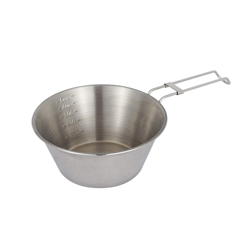 1pc Outdoor Folding Bowl Stain - Camping No Cooking Meals recension och pris