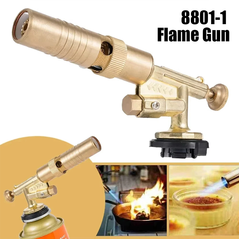 1pcs Flame Gas Torch for Campi - Camping Cooking Torch recension och pris