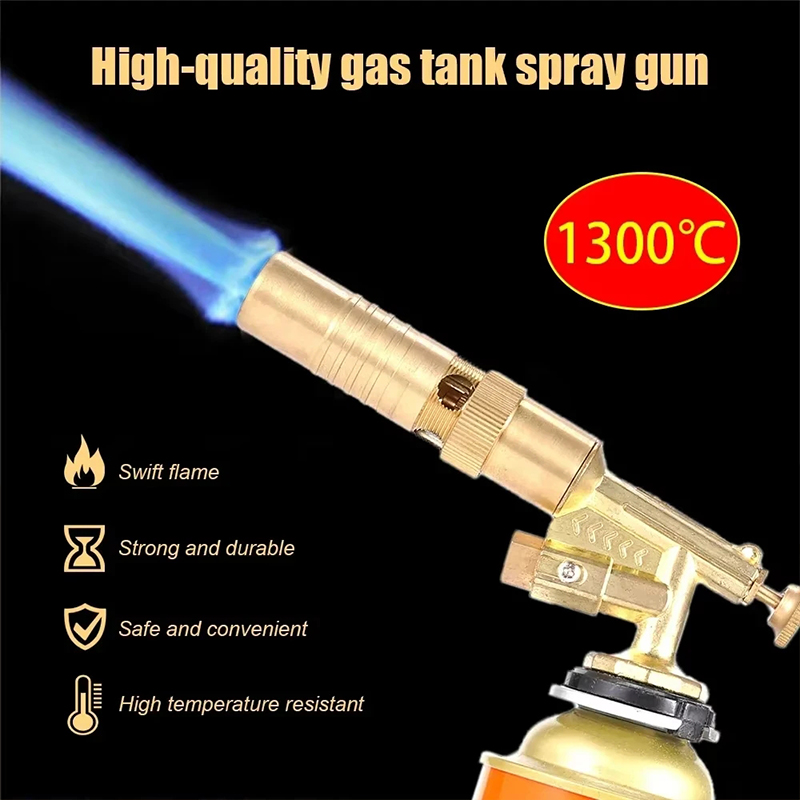 1pcs Flame Gas Torch for Campi - Camping Cooking Torch recension och pris