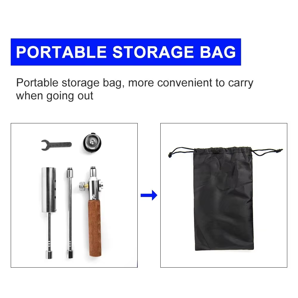 Detachable 3-Section Adjustabl - Camping Cooking Propane recension och pris