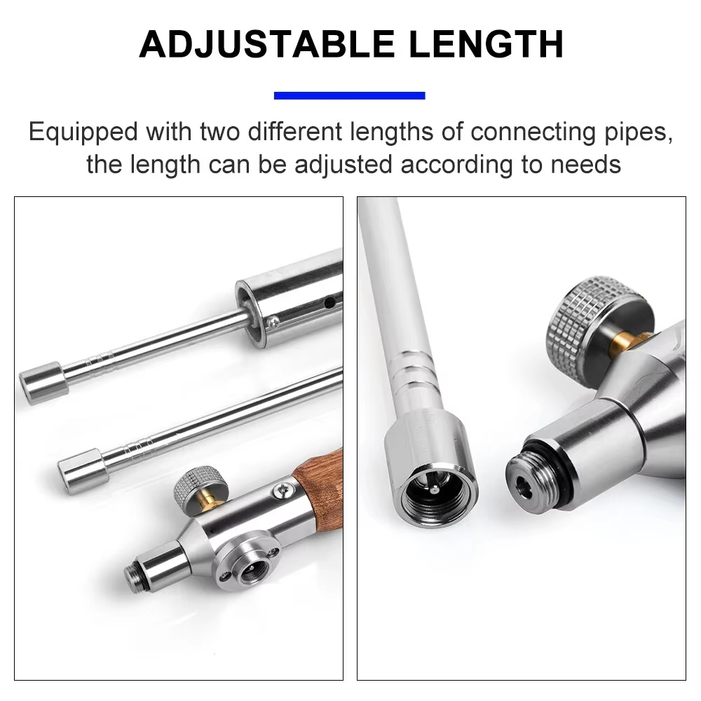 Detachable 3-Section Adjustabl - Camping Cooking Propane recension och pris