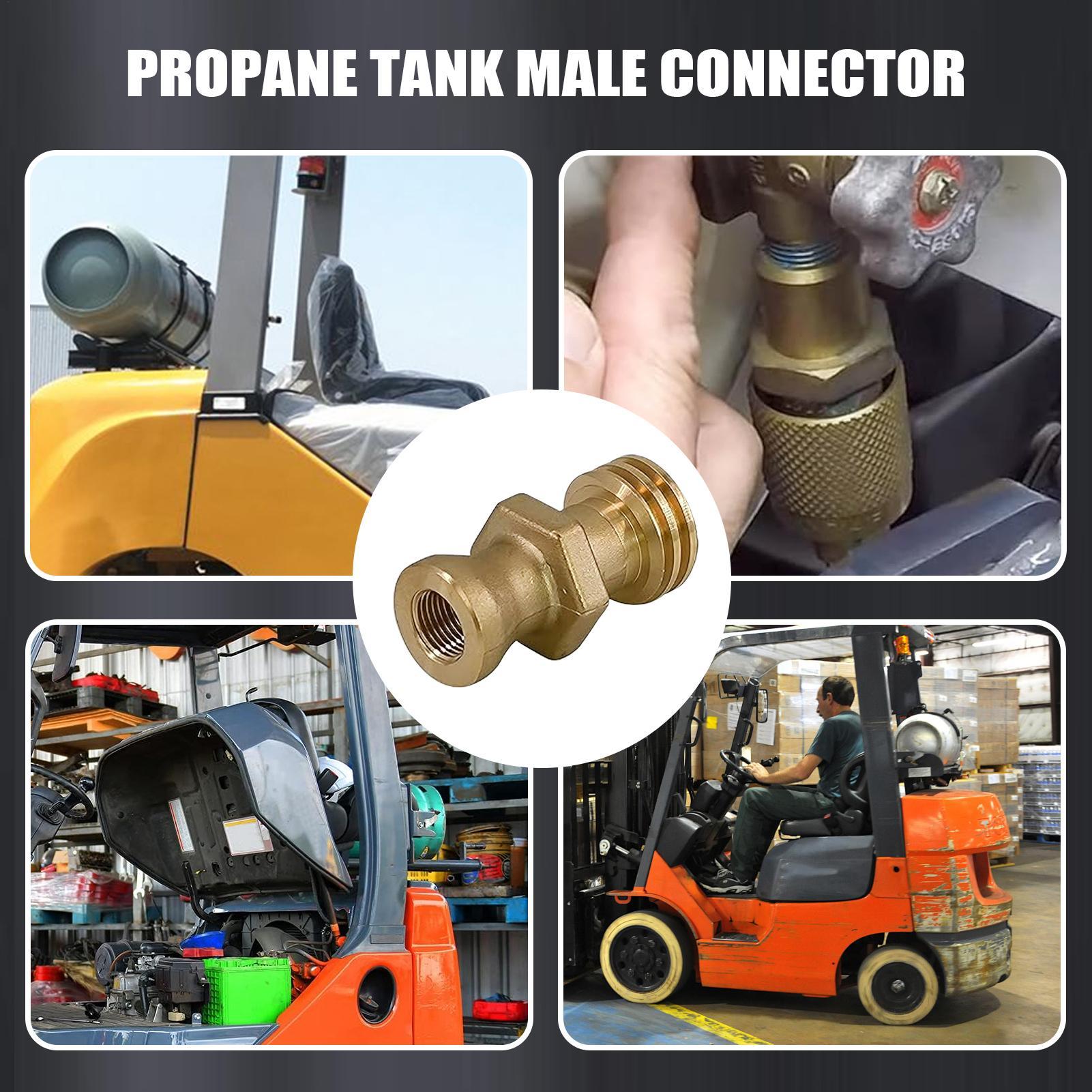 Propane Tank Connector Male Br - Camping Cooking Propane recension och pris