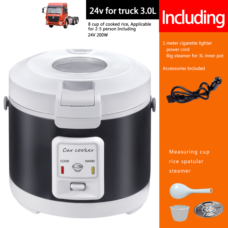 24V Rice Cooker  Truck Soup St - Camping No Cooking Meals recension och pris