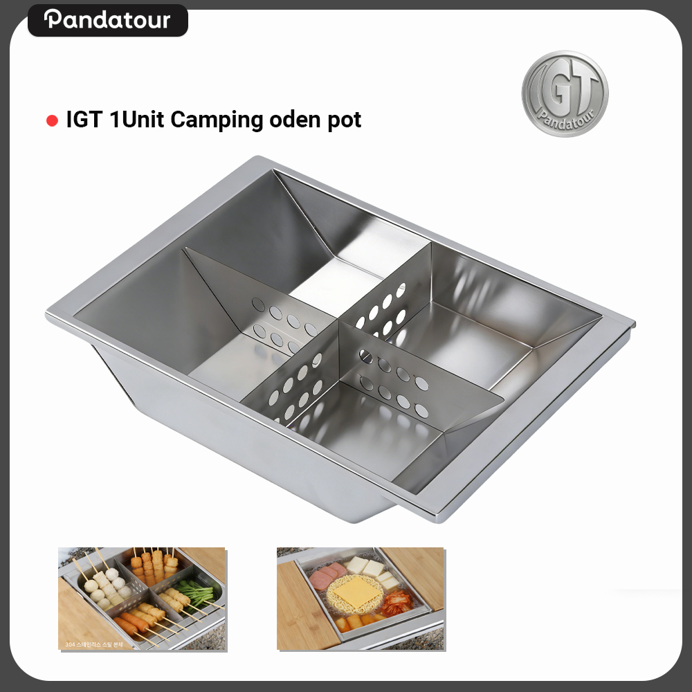Pandatour Camping IGT Unit Ode - Camping Cooking Set Compact recension och pris