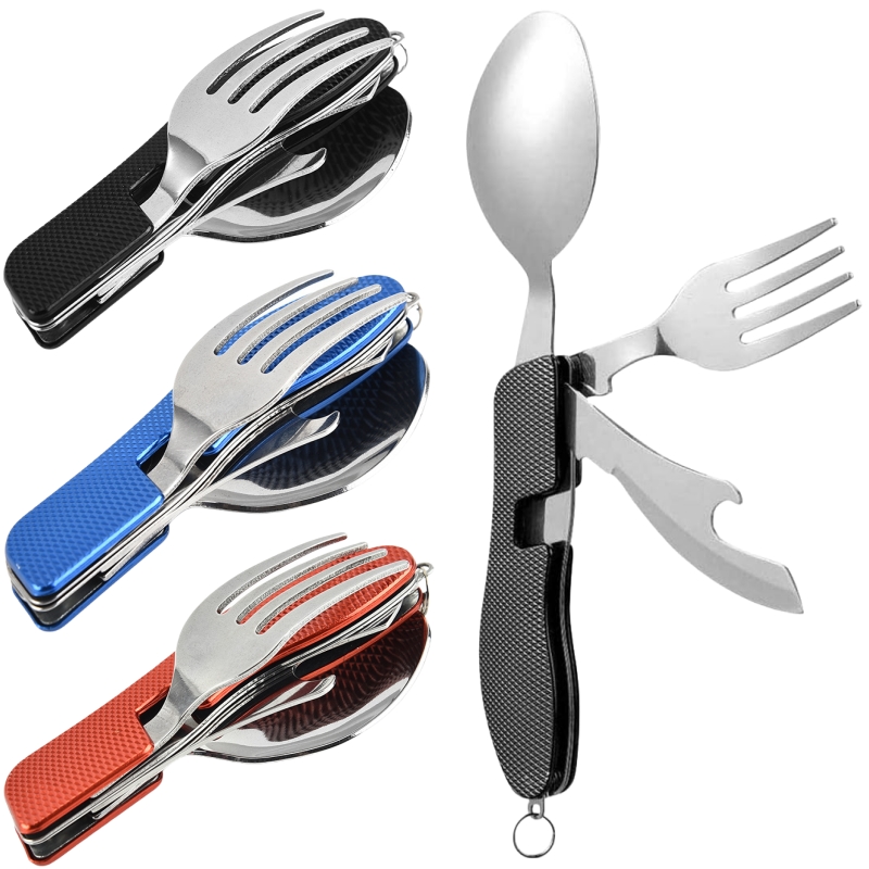 4 in1 Foldable Camping Utensil - Camping Cooking And Cutlery Set recension och pris