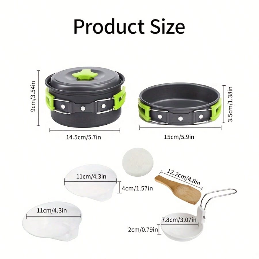 Camping Cooking Set: Portable  - Camping Cooking Gear Set recension och pris