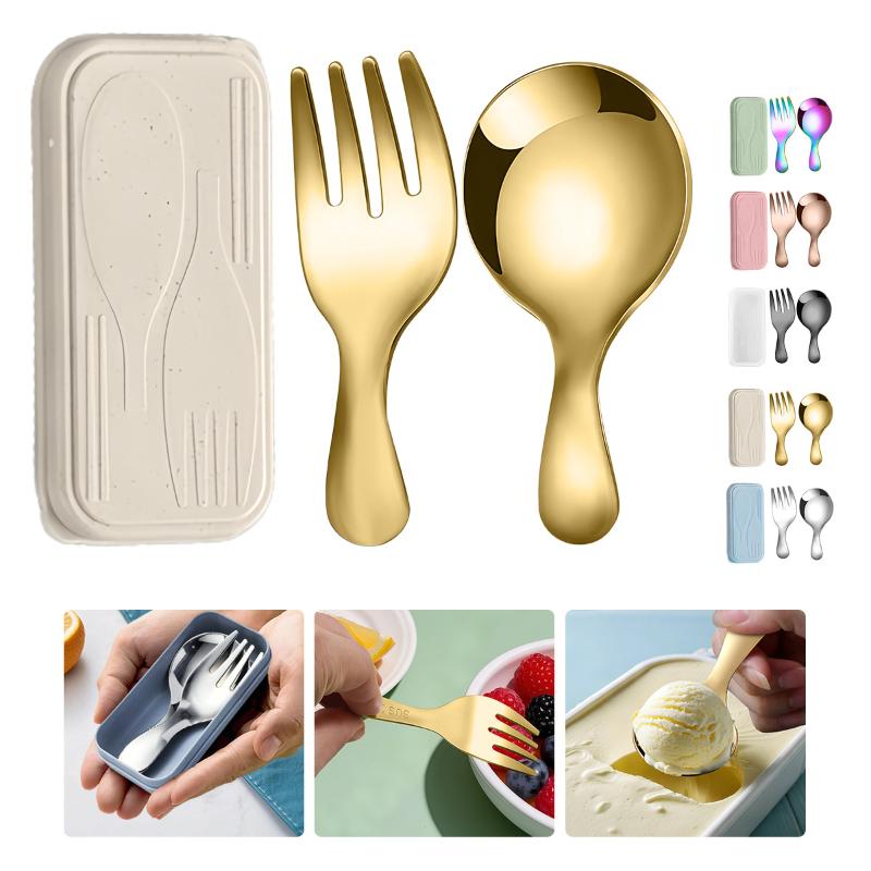 Stainless Steel Tableware Set  - Camping Cooking And Cutlery Set recension och pris