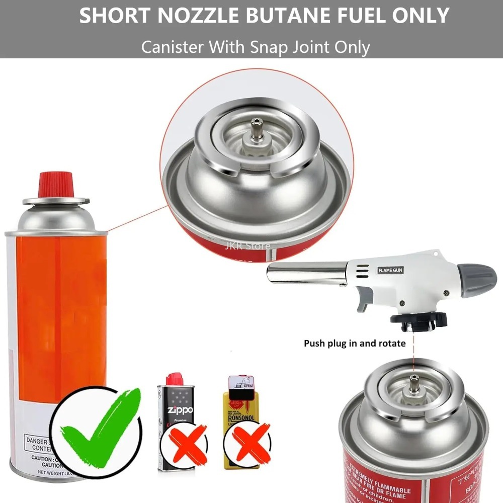Camping Barbecue Gas Torch But - Camping Cooking Torch recension och pris