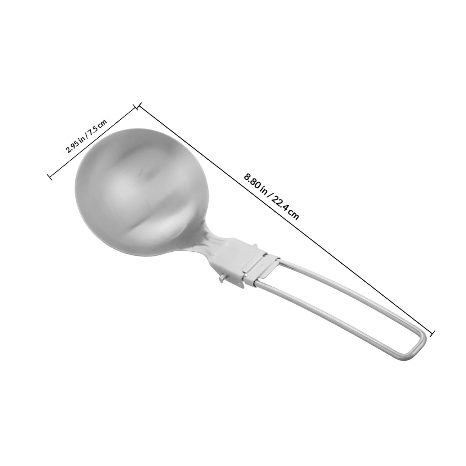 2Pcs Foldable Stainless Steel  - Camping Cooking Set Compact recension och pris