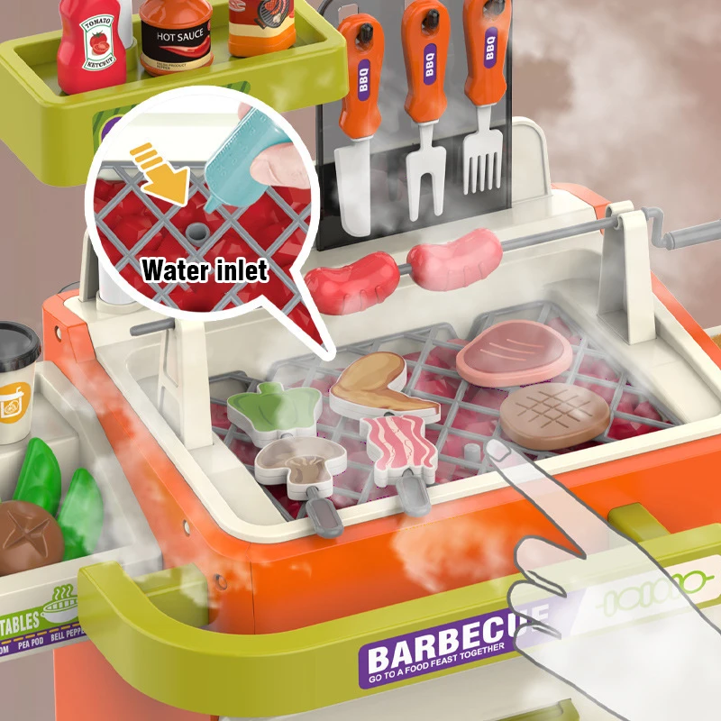 Barbecue Spray Trolley Pretend - Camping Cooking Gifts recension och pris