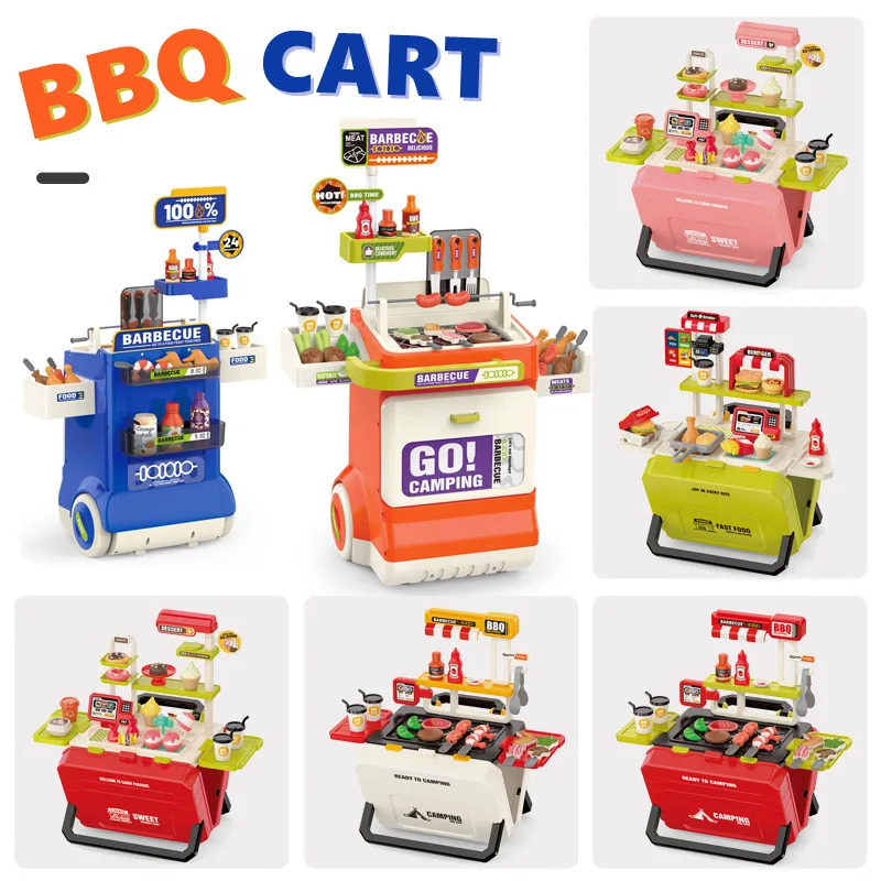 Barbecue Spray Trolley Pretend - Camping Cooking Gifts recension och pris