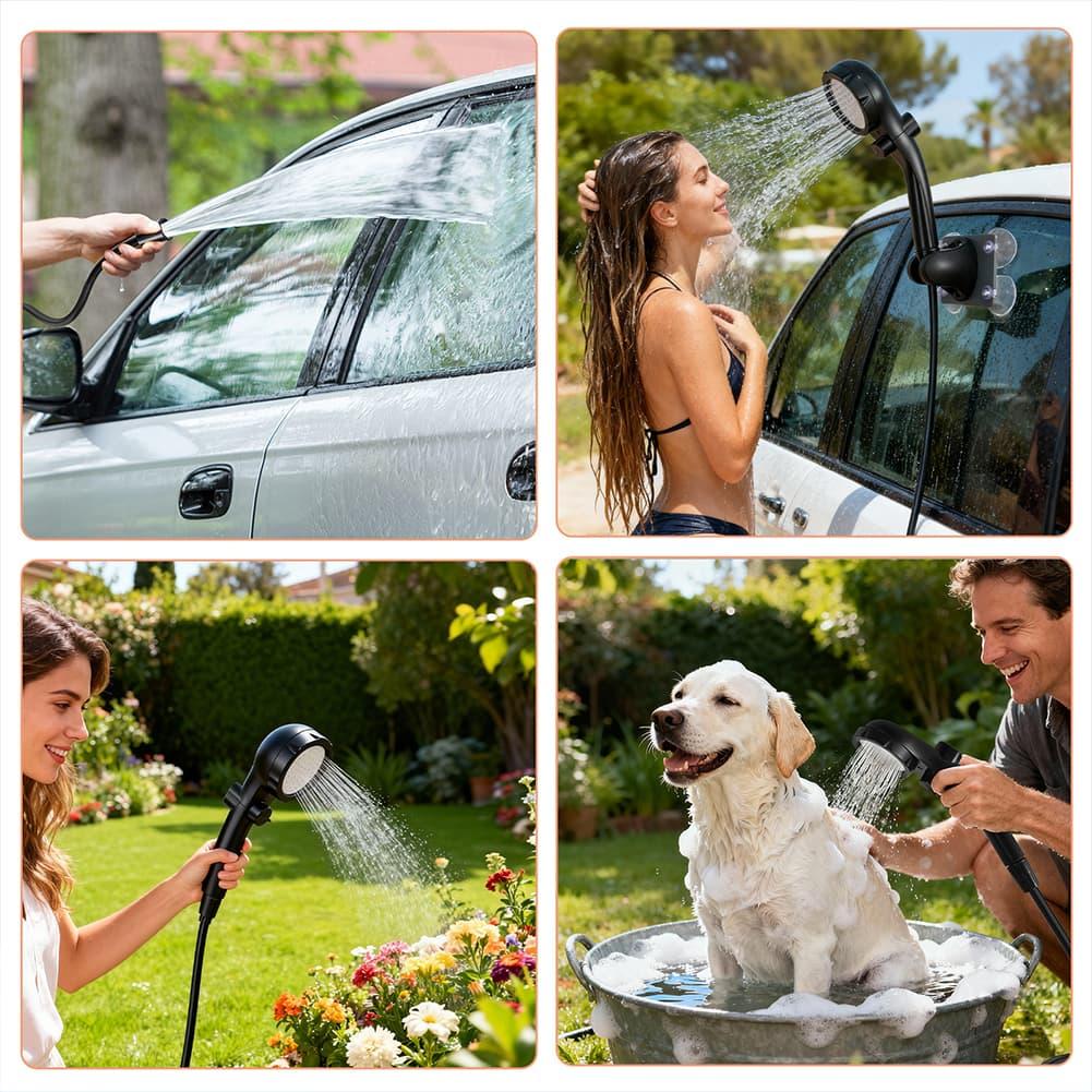 Electric Outdoor Shower IPX8 W - Camping Cooking Accessories recension och pris
