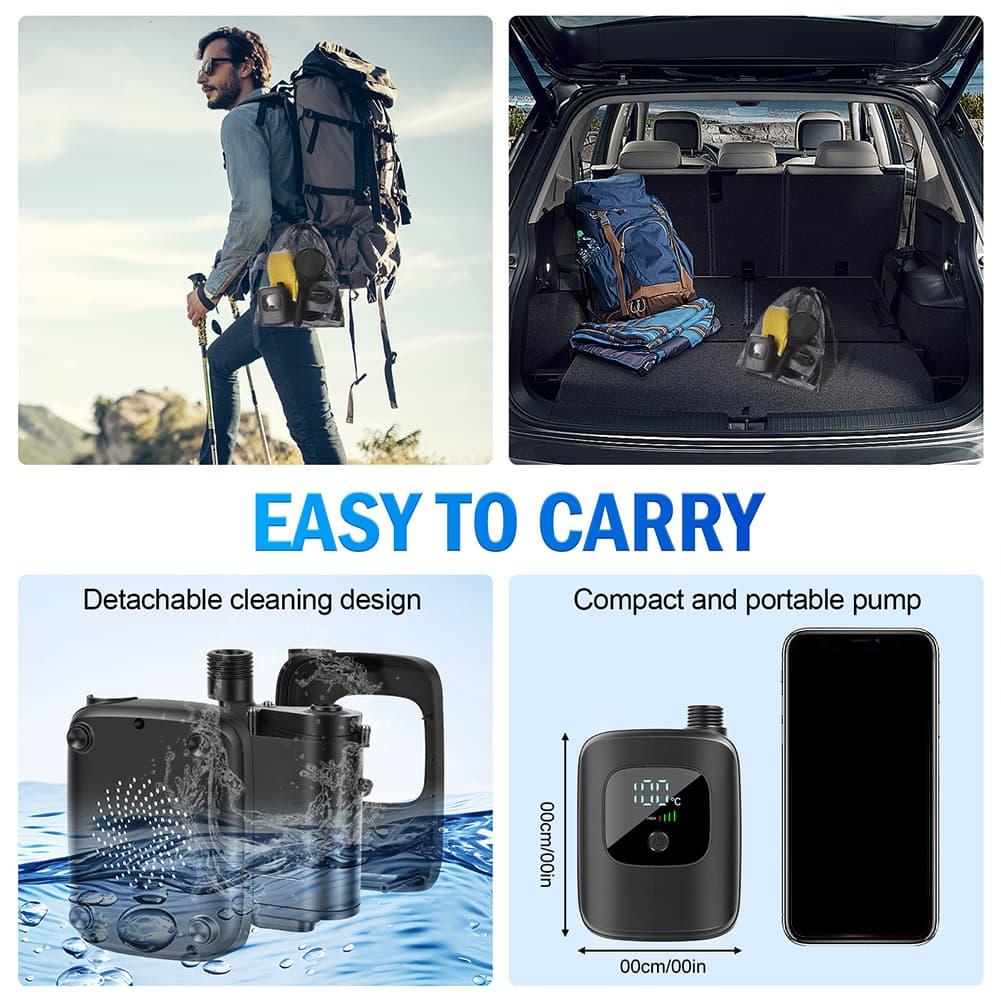 Electric Outdoor Shower IPX8 W - Camping Cooking Accessories recension och pris