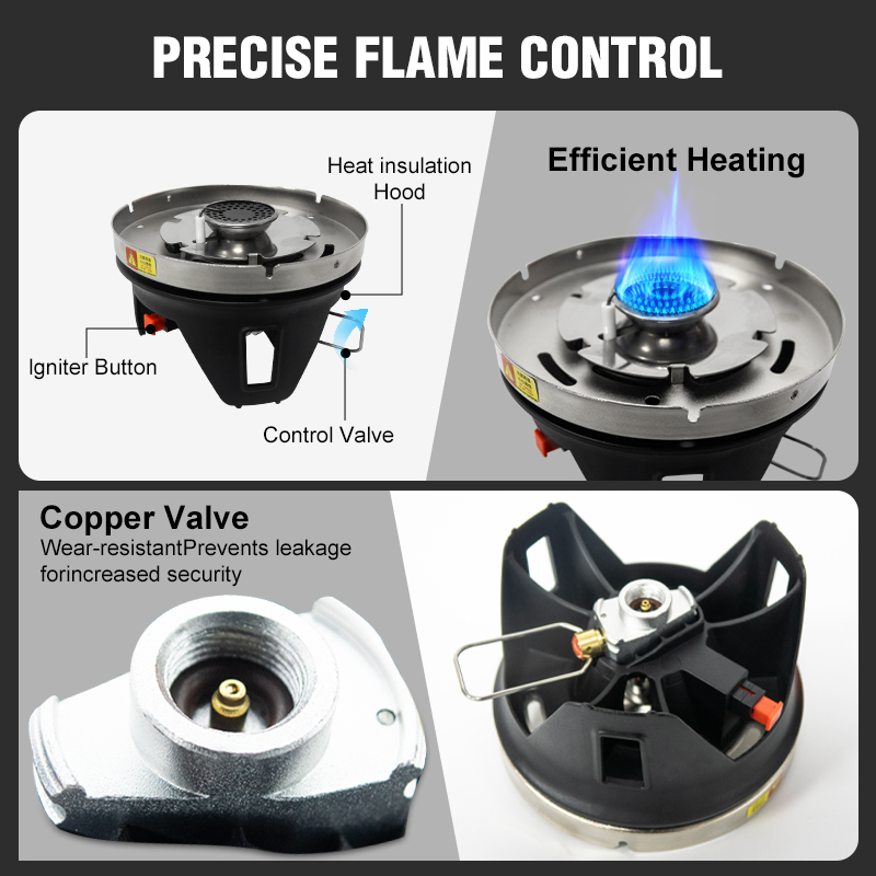 WESTTUNE Outdoor Cooking Syste - Camping Cooking Propane recension och pris