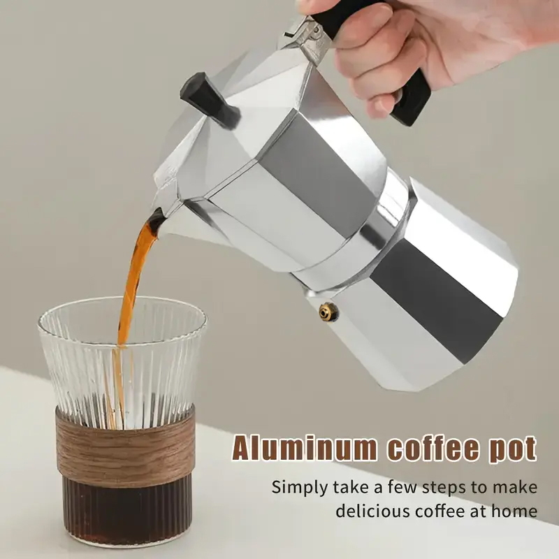 Classic Aluminum Moka Pot 50-3 - Camping Cooking Accessories recension och pris