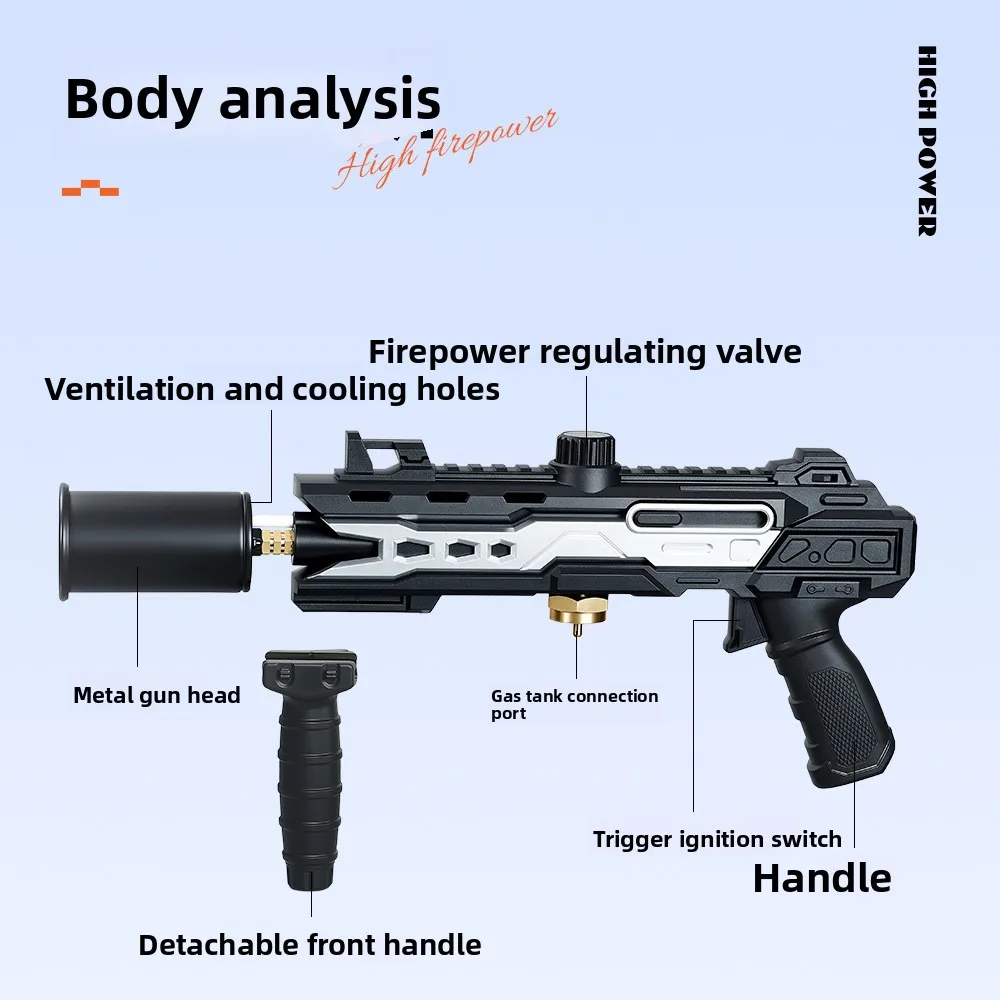 New Large-Diameter High-Power  - Camping Cooking Torch recension och pris
