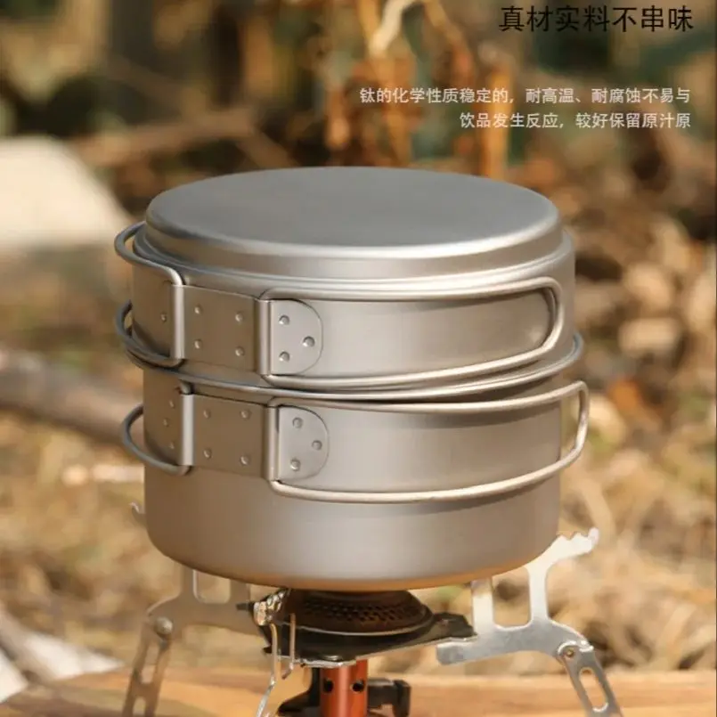 Camping Ultralight Titanium Co - Camping Cooking Frying Pan recension och pris