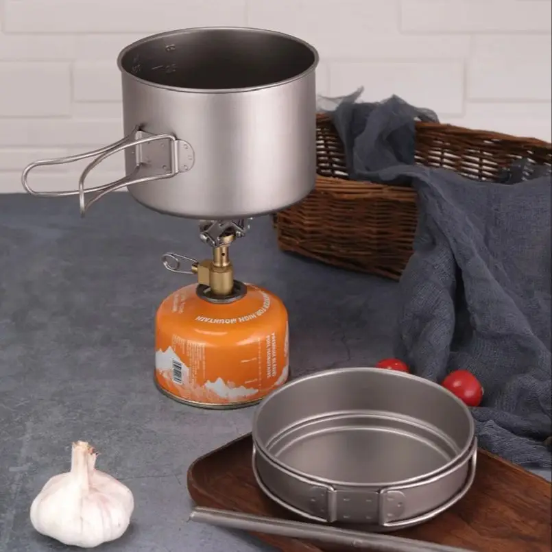 Camping Ultralight Titanium Co - Camping Cooking Frying Pan recension och pris