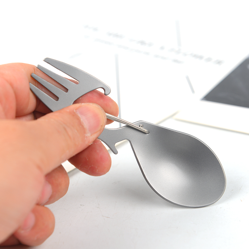 Multi-functional Titanium Allo - Camping Cooking And Cutlery Set recension och pris