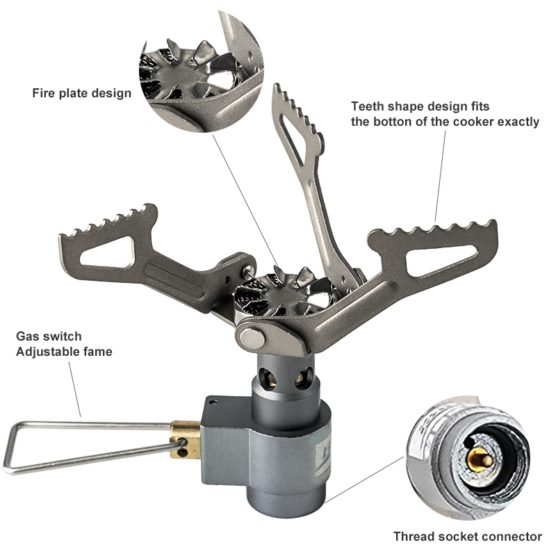 BRS Outdoor Gas Stove Mini Cam - Camping Cooking Equipment Gas recension och pris