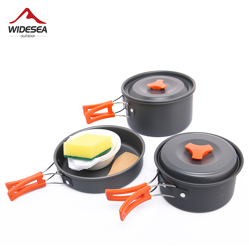 Widesea Camping Outdoor Cookwa - Camping Cooking Gear Set recension och pris