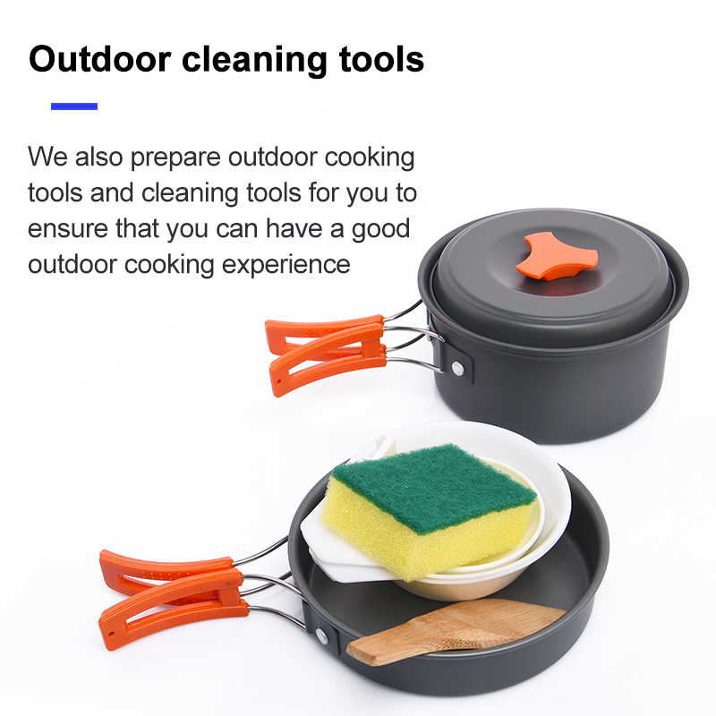 Widesea Camping Outdoor Cookwa - Camping Cooking Gear Set recension och pris