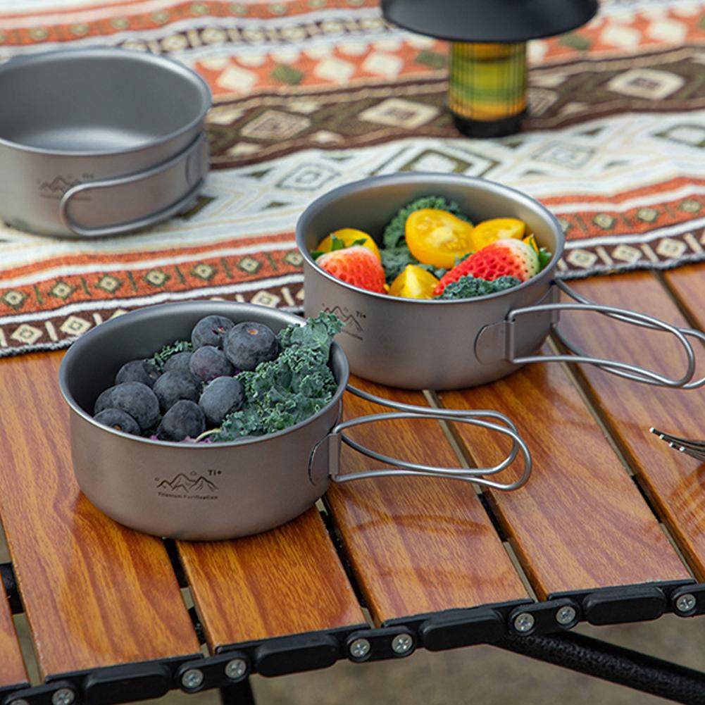 Ultralight Camping Pot Portabl - Camping No Cooking Meals recension och pris