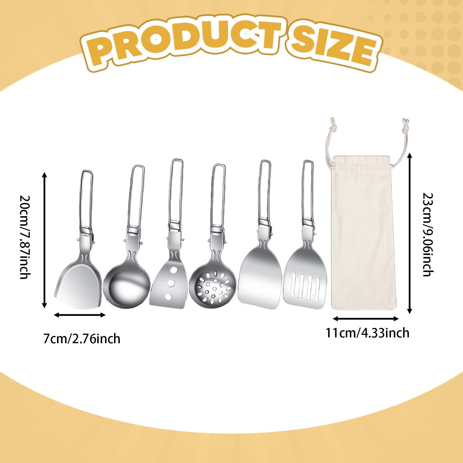 Camp Cooking Utensil Set Stain - Camping Cooking Gear Set recension och pris