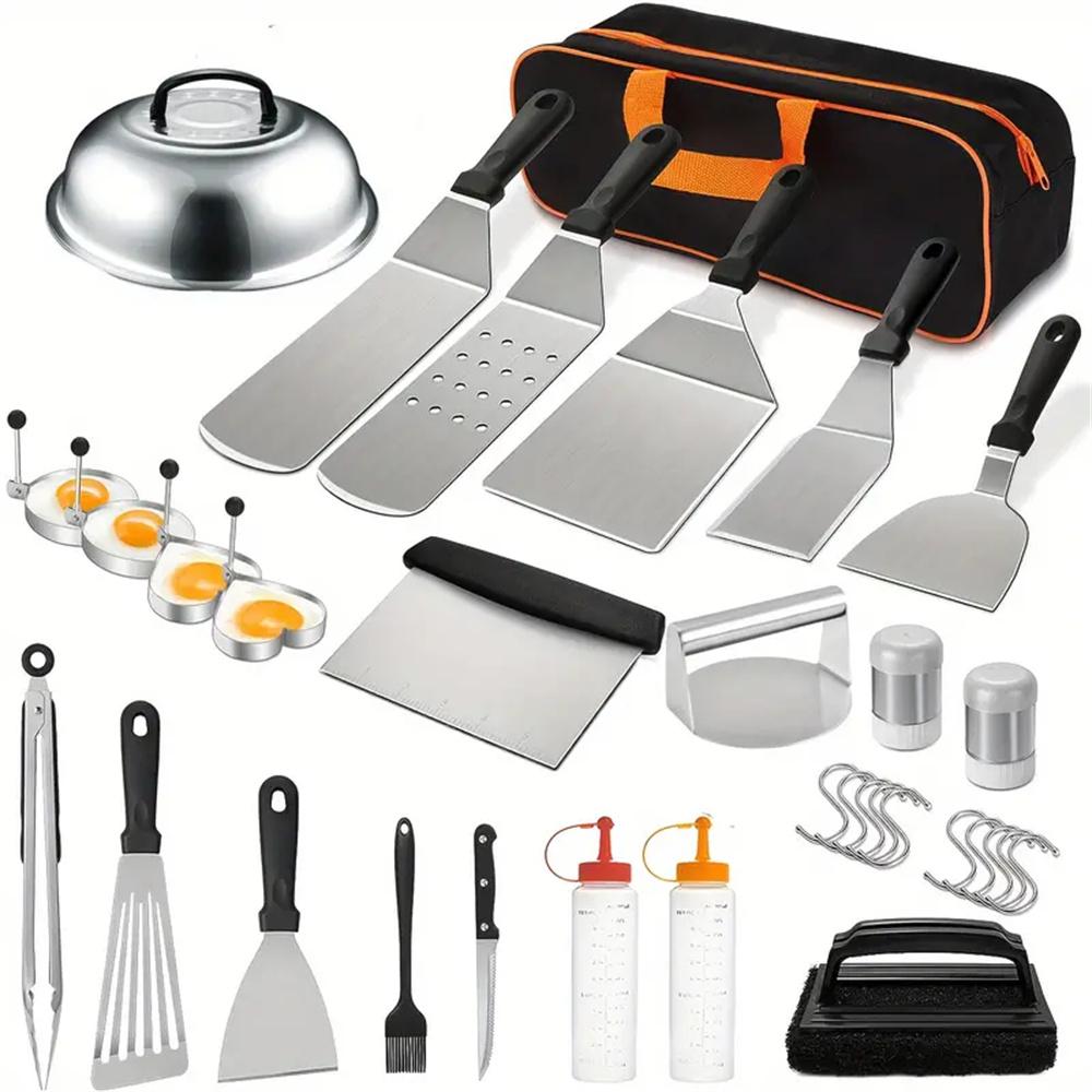 33Pcs Flat Top Griddle Accesso - Camping Cooking Gifts recension och pris