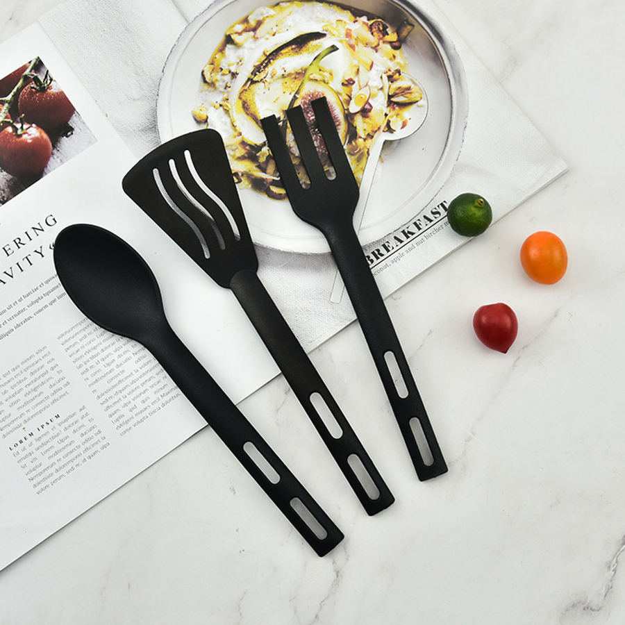 3PCS Nylon kitchenware Spatula - Camping Cooking Gear Set recension och pris