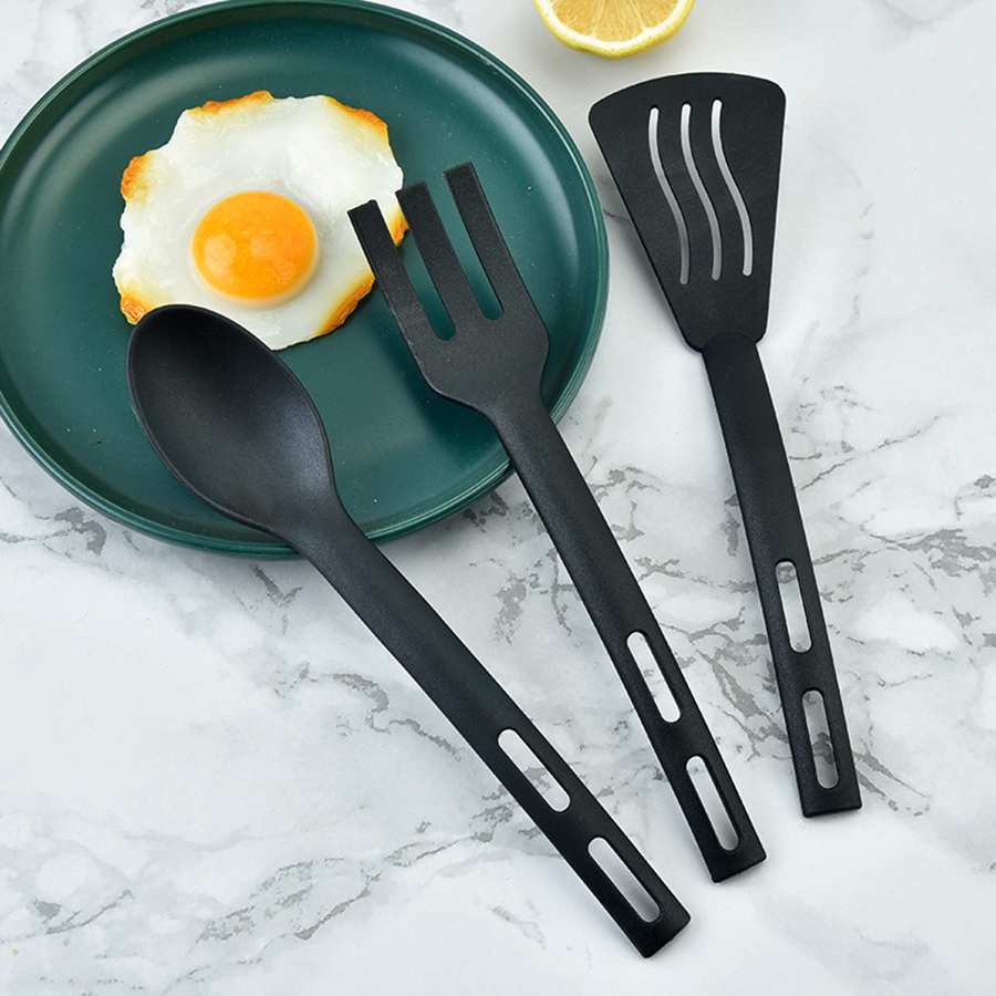 3PCS Nylon kitchenware Spatula - Camping Cooking Gear Set recension och pris