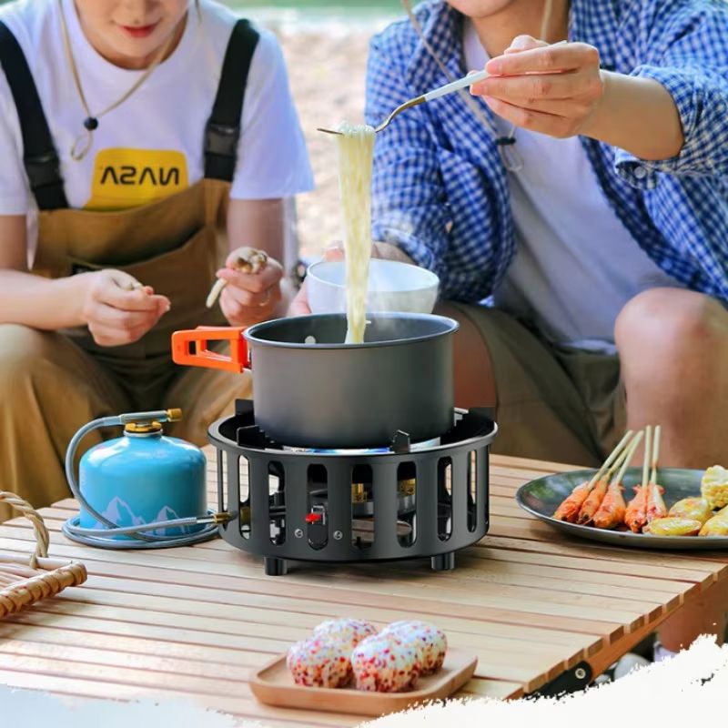 High-Power 7-Core 21000W Porta - Camping Cooking Equipment Gas recension och pris