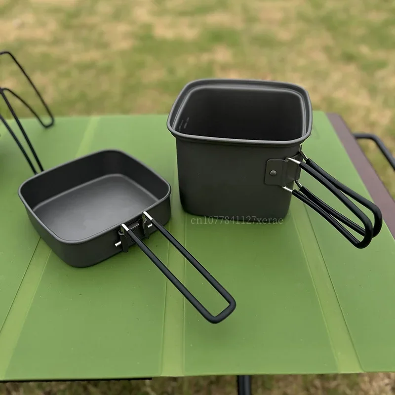 Outdoor Camping Folding Pot Po - Camping No Cooking Meals recension och pris