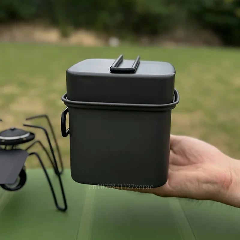 Outdoor Camping Folding Pot Po - Camping No Cooking Meals recension och pris