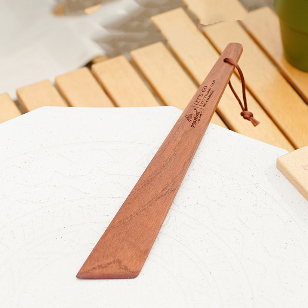 Outdoor Camping Wooden Spatula - Camping Cooking Hardware recension och pris