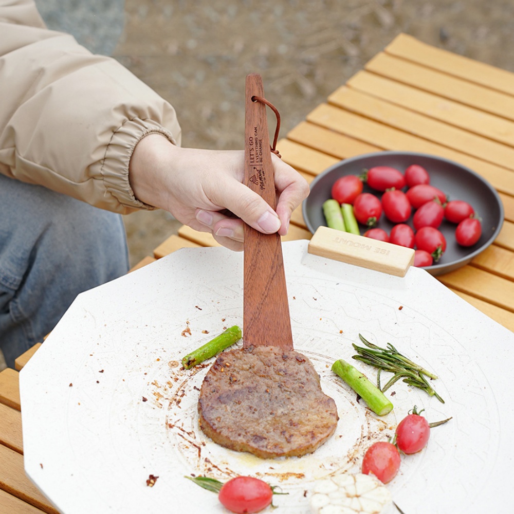 Outdoor Camping Wooden Spatula - Camping Cooking Hardware recension och pris
