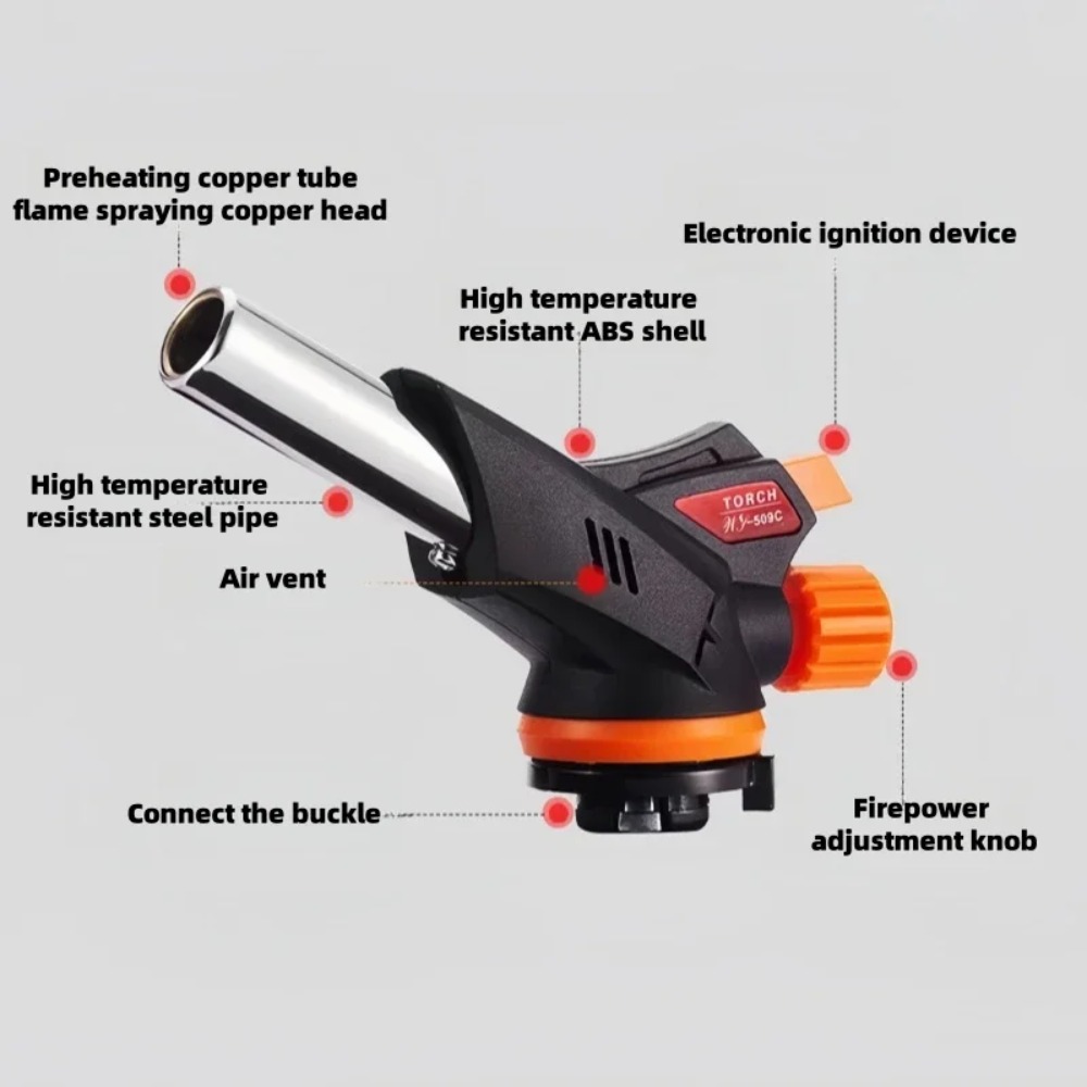 BBQ Camping Cookin Flame Gun T - Camping Cooking Torch recension och pris