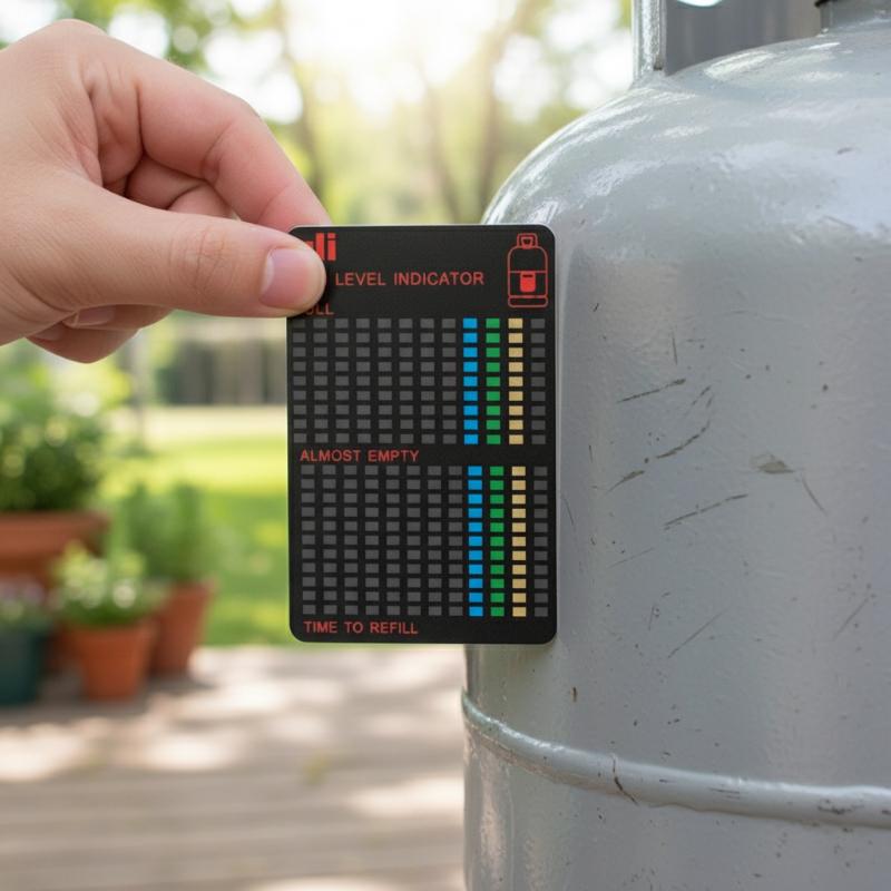 Gas Tank Level Indicator Magne - Camping Cooking Propane recension och pris