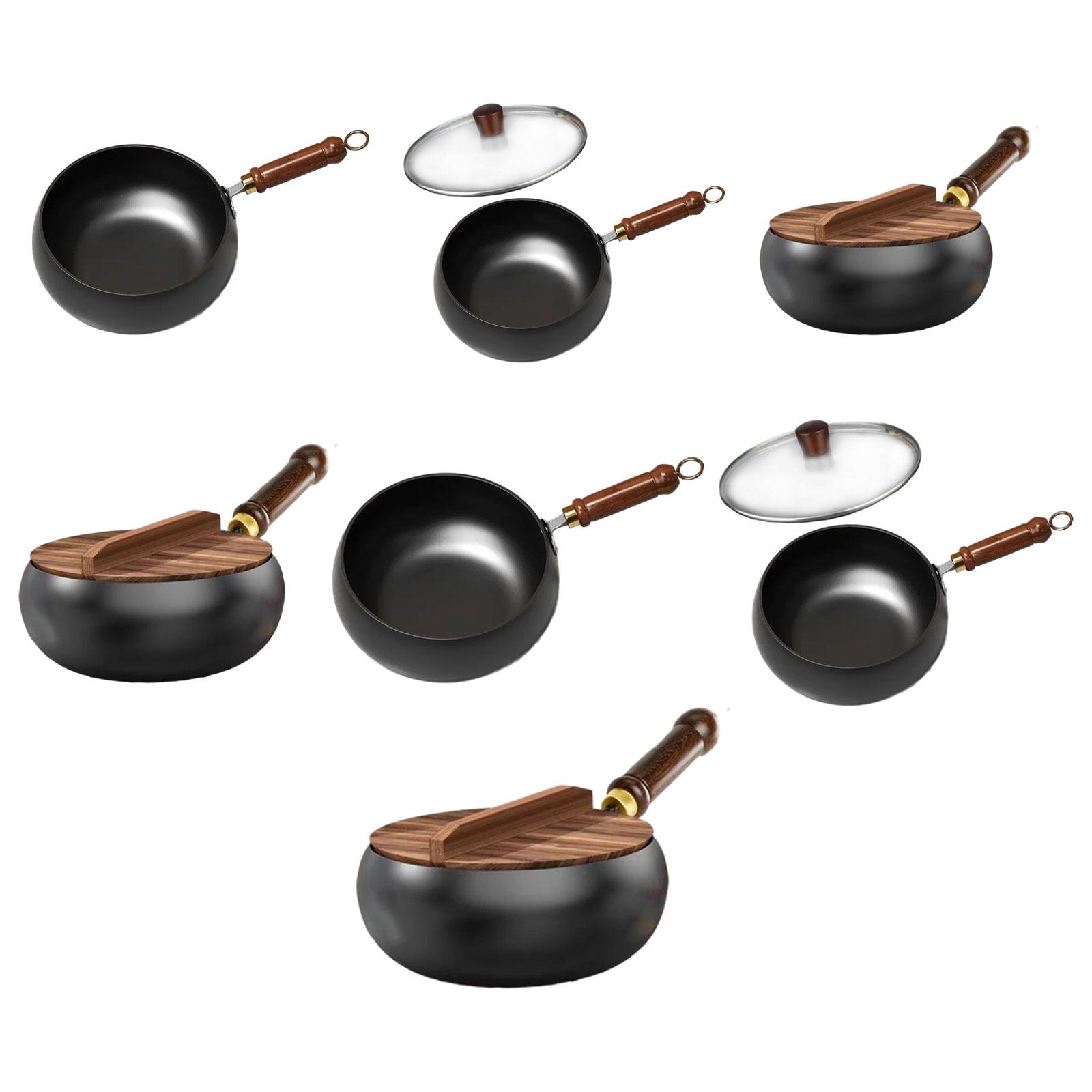 Nonstick Wok Boiling Induction - Camping Cooking Frying Pan recension och pris