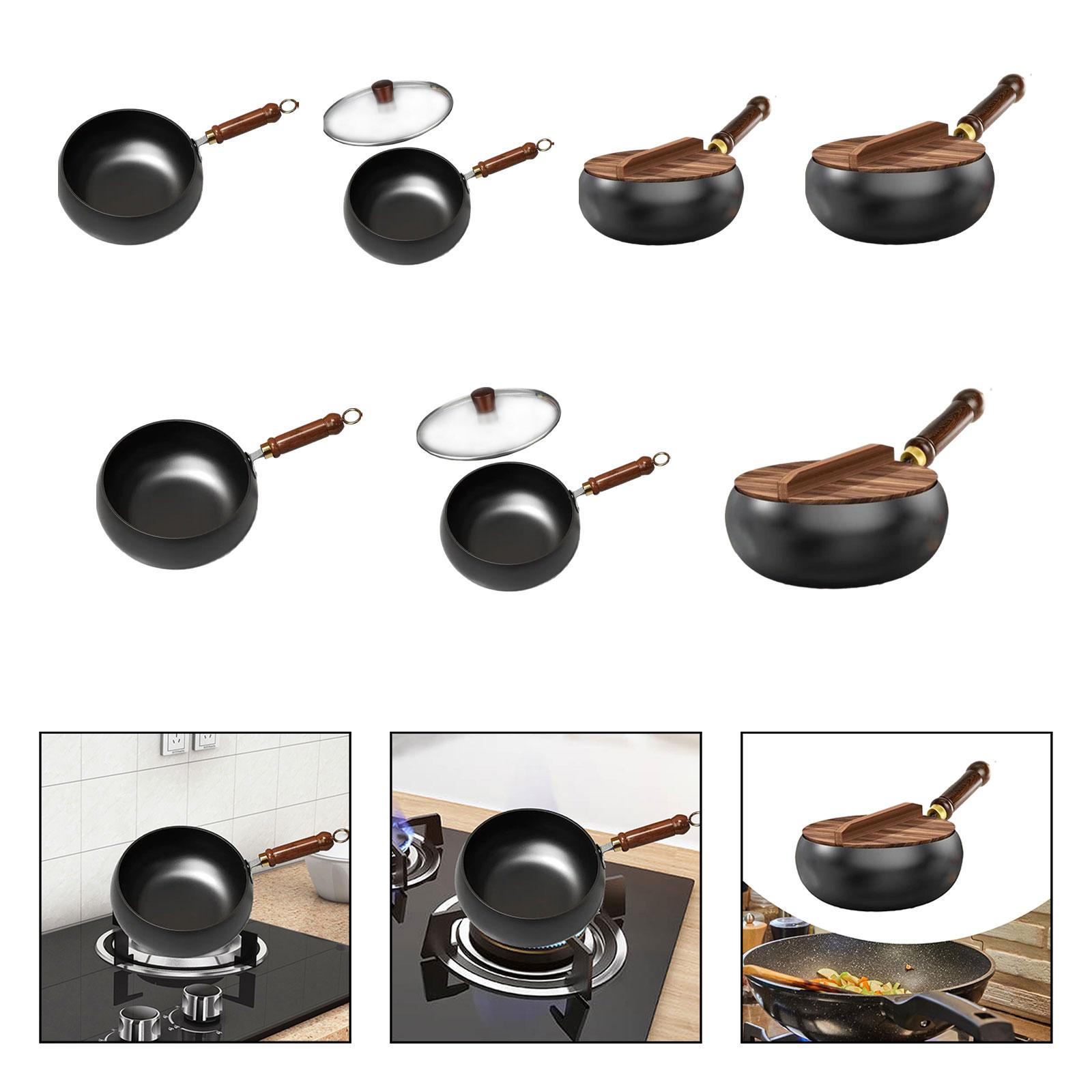 Nonstick Wok Boiling Induction - Camping Cooking Frying Pan recension och pris